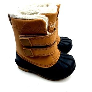 Baby Winter Boots Size 6 Unisex Boys Girls Thermolite Adjustable Straps Shoes